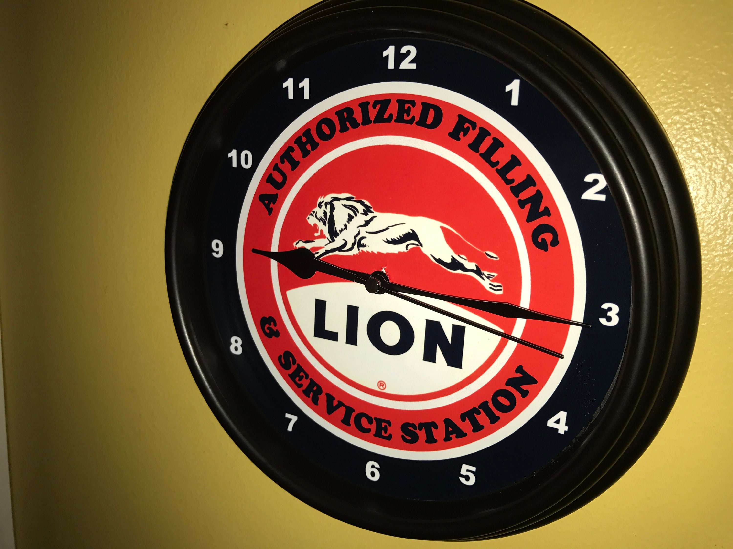 Lion Oil Gas AuthFilling Service Station Garage Bar Etsy