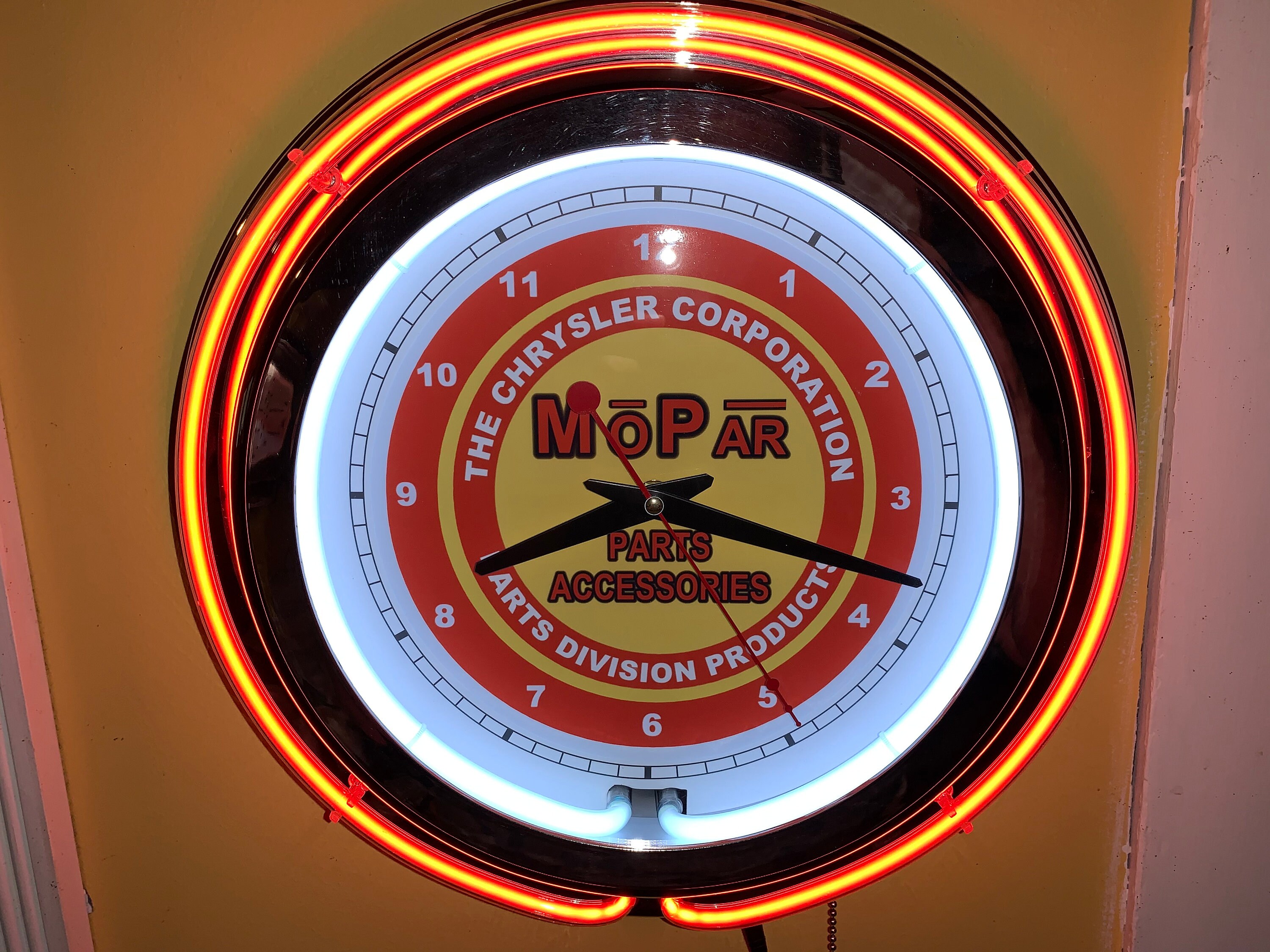 MOPAR Hemi Motors Auto Garage Bar Werbung Mann Höhle ORANGE | Etsy