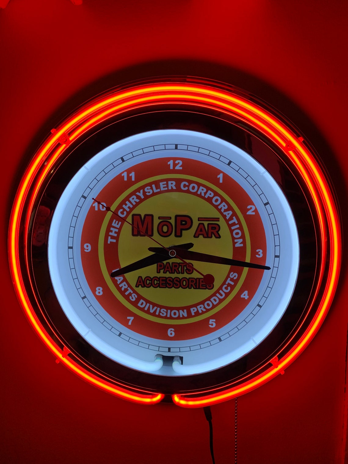 MOPAR Hemi Motors Auto Garage Bar Werbung Mann Höhle ORANGE | Etsy