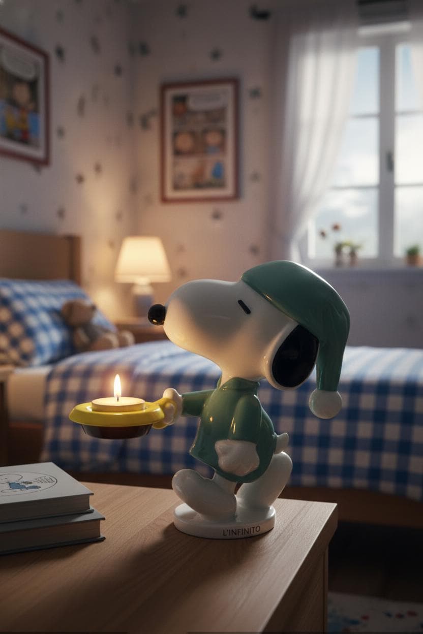 Snoopy candle holder - Etsy 日本