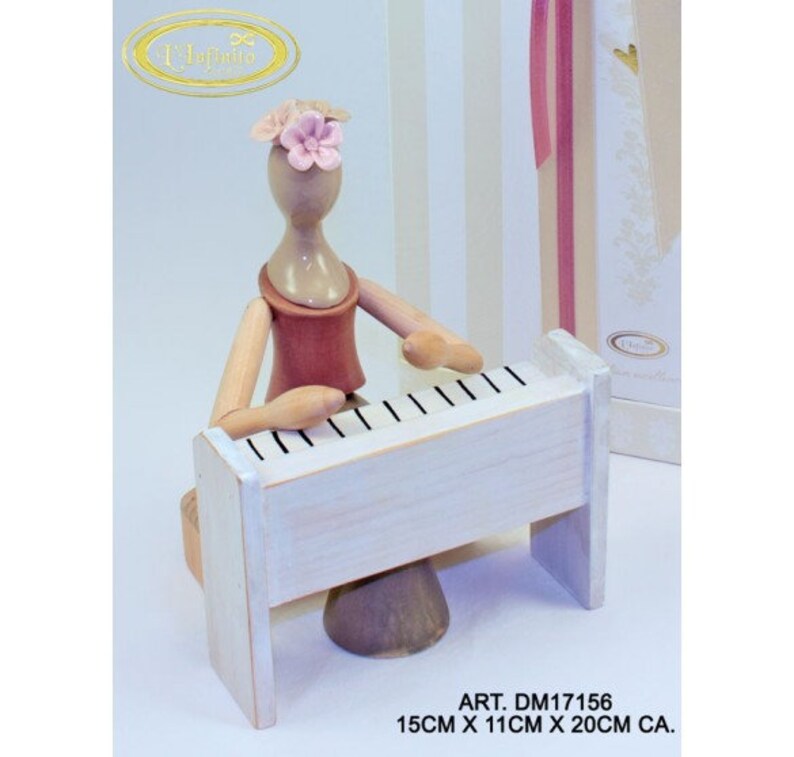 Musa con il pianoforte