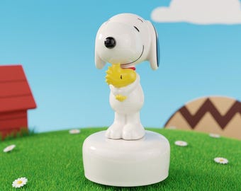 オルゴールのスヌーピーとウッドストック - Etsy 日本