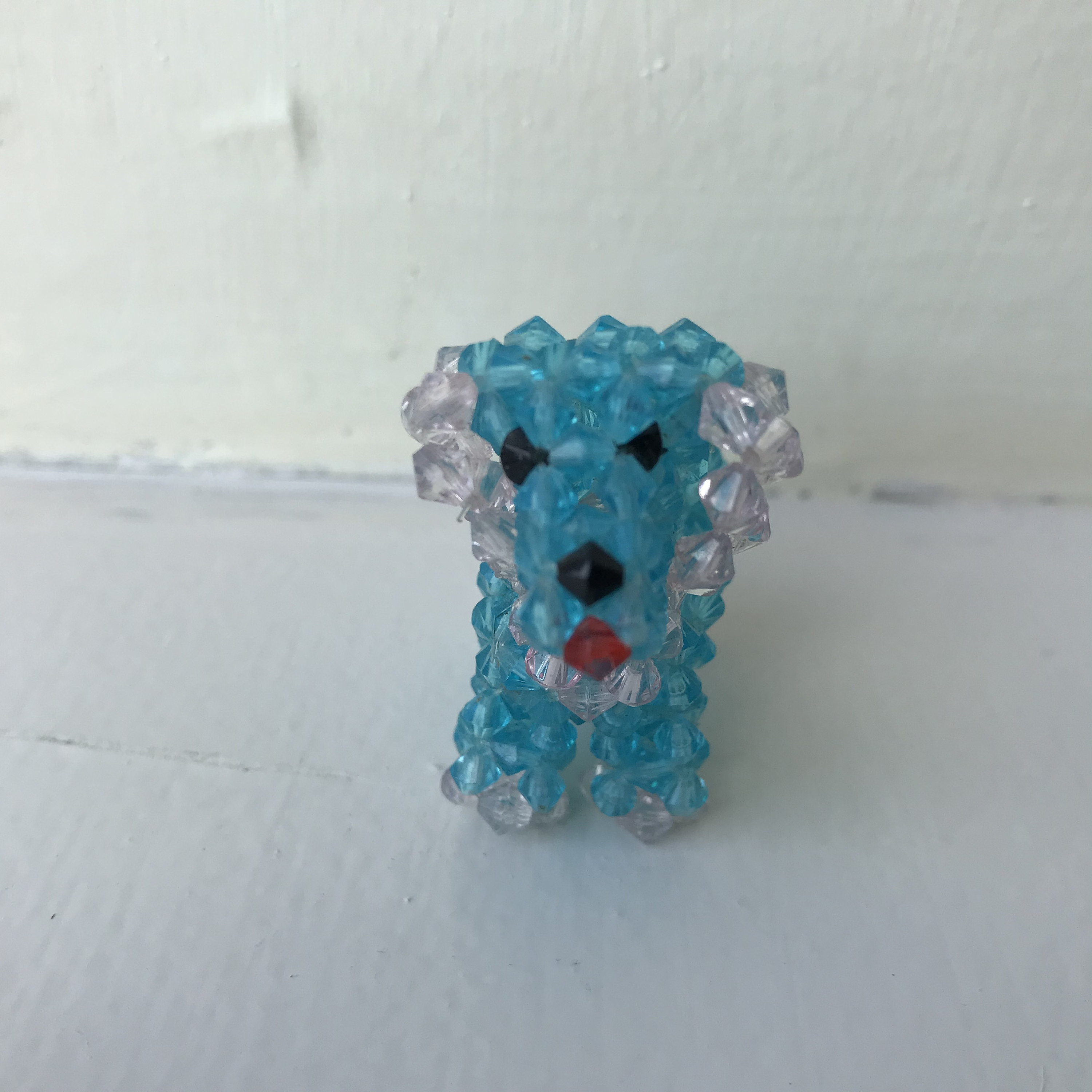 Cute Very Small Plastic Dog 4cm Tall Etsy