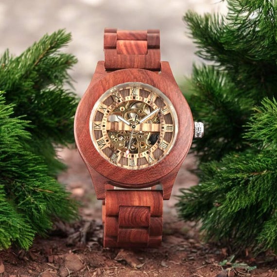 Skeleton Zifferblatt Gravierte Mechanische