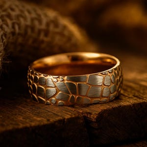 Superconductor Ring, Stainless Heavy Steel Ring, Mens Wedding Band, Engagement Ring for Men. 8mm wide.