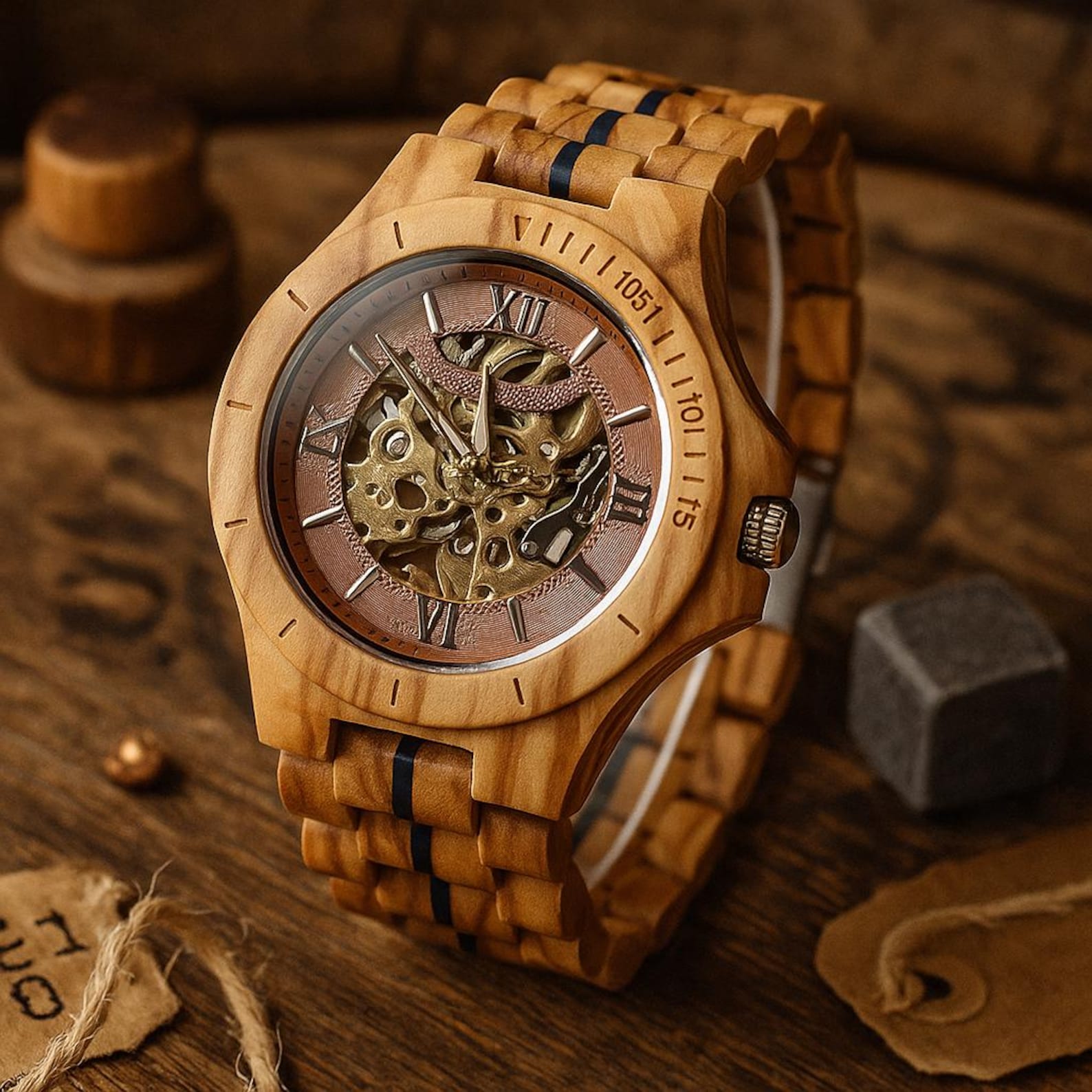 Engraved Watch for Men