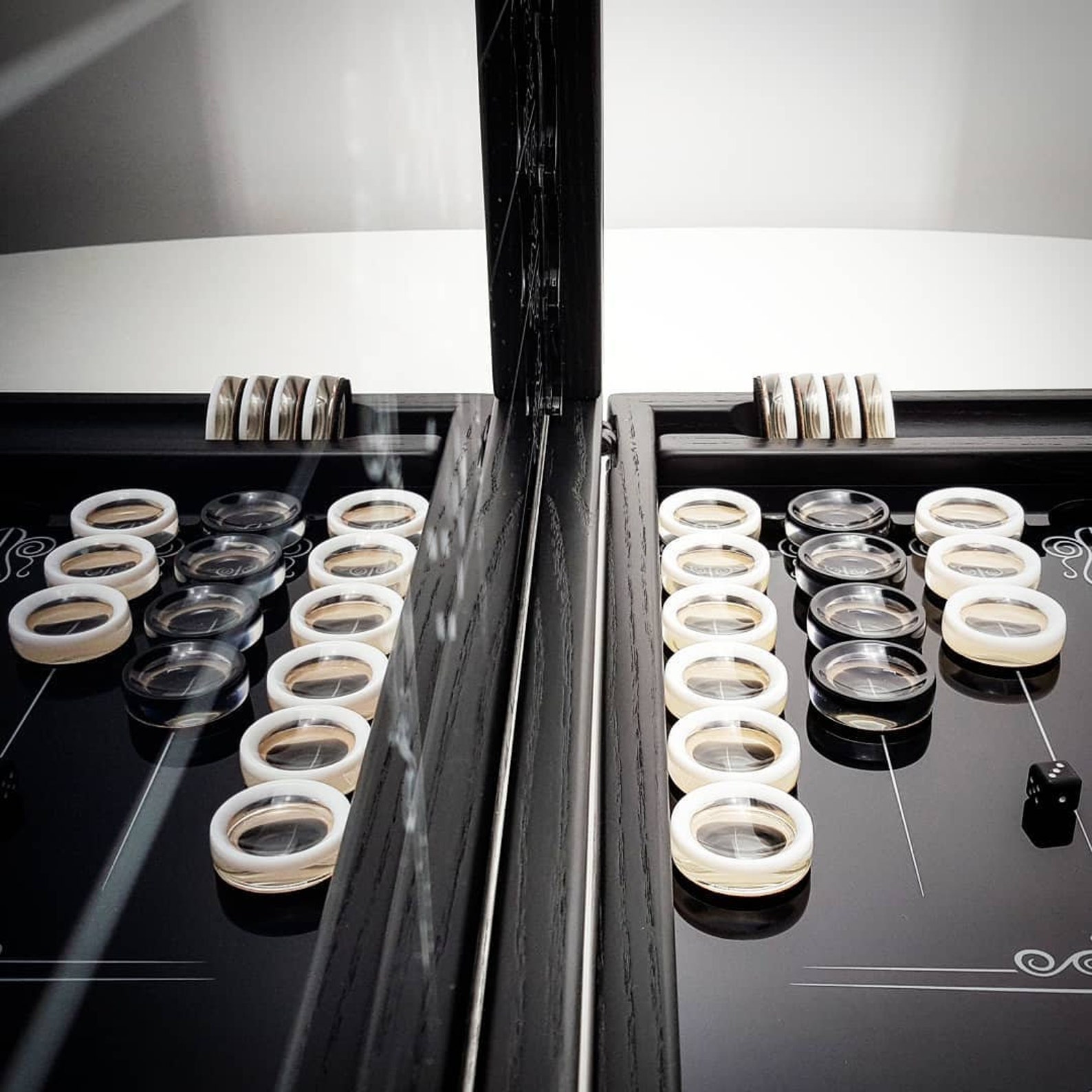 Backgammon. Custom Dice Set for Gift. Luxury Gift Unique Etsy