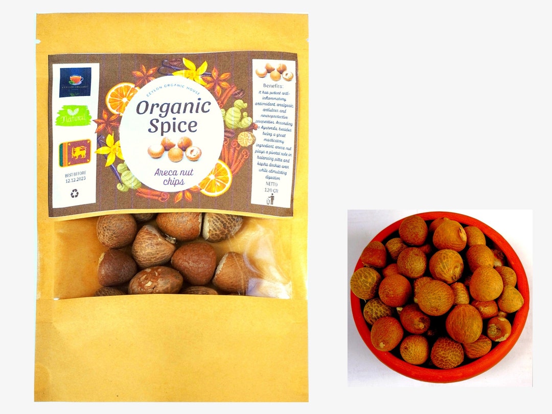 ORGANIC Areca Nut Chips Betel Nuts Quality Betel Nuts Chips Etsy