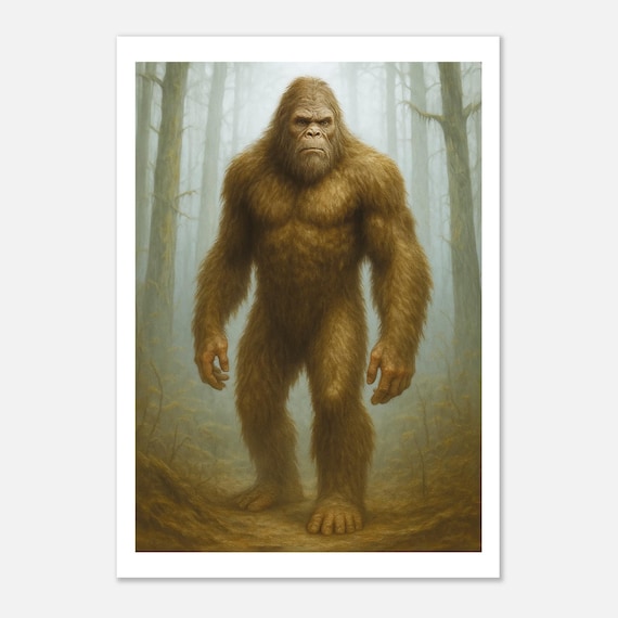 ビッグフット プレミアムマット紙ポスター 21x29.7 cm / 8x12インチ