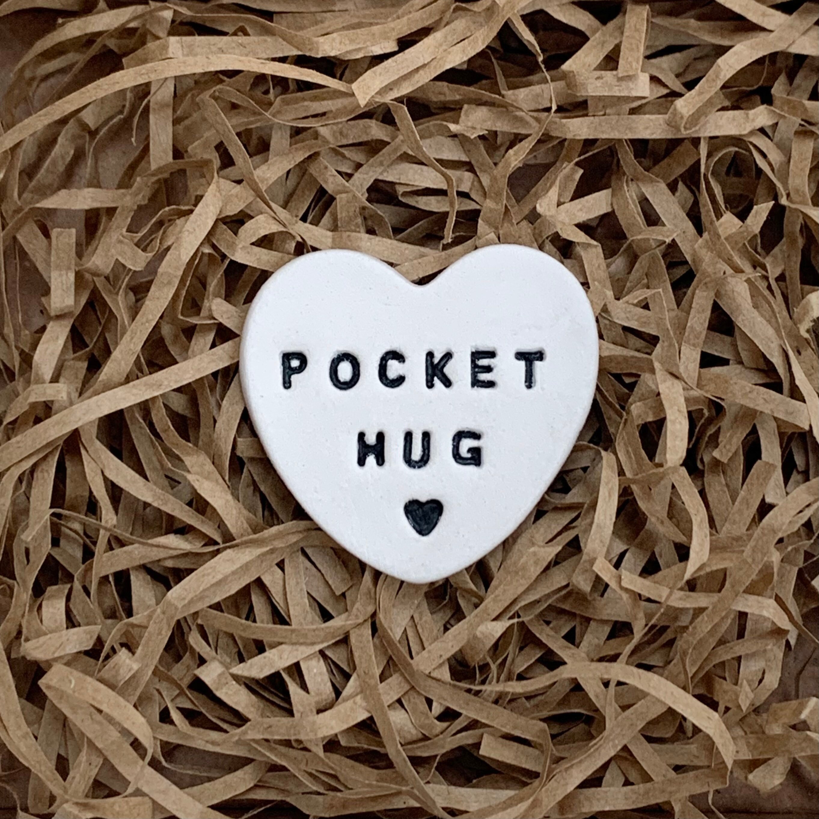 Pocket hug Pocket token Pocket hug for school gift idea Etsy