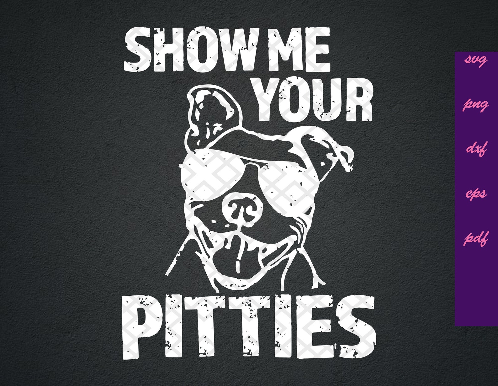 Show me your pitties SVG pitbull svg I love pitbulls svg | Etsy