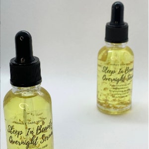 Overnight Face Oil / Face Serum / Natural Face oil / Face Oil For Sensitive Skin / For Dry Skin / Moisturizing Face Oil/ Facial/ Handcrafted