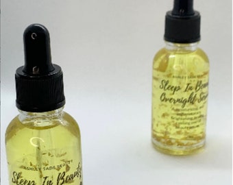 Overnight Face Oil / Face Serum / Natural Face oil / Face Oil For Sensitive Skin / For Dry Skin / Moisturizing Face Oil/ Facial/ Handcrafted