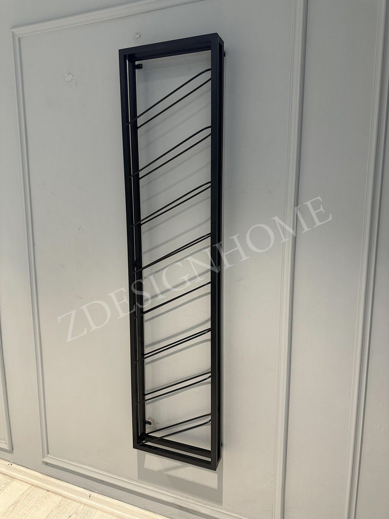 Wall Mounted Wine Rack , Wine Holder, Metal Wine Rack, Wall Mount Wine ...