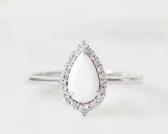 Grand Teardrop Mother's Keepsake Milk Ring - DIY kit