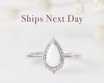 Breastmilk ring DIY kit - Grand Teardrop Solid Silver S925