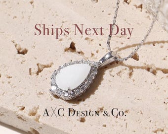 Breastmilk Necklace DIY Kit | Grand Teardrop Necklace Solid Silver S925