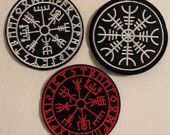 LEGEEON Olive Drab Vegvisir Viking Compass OD Green Norse Rune Morale Tactical Hook&Loop Patch LEGEEON Olive Drab Vegvisir Viking Compass OD Green Norse Rune Morale Tactical Hook&Loop Patch