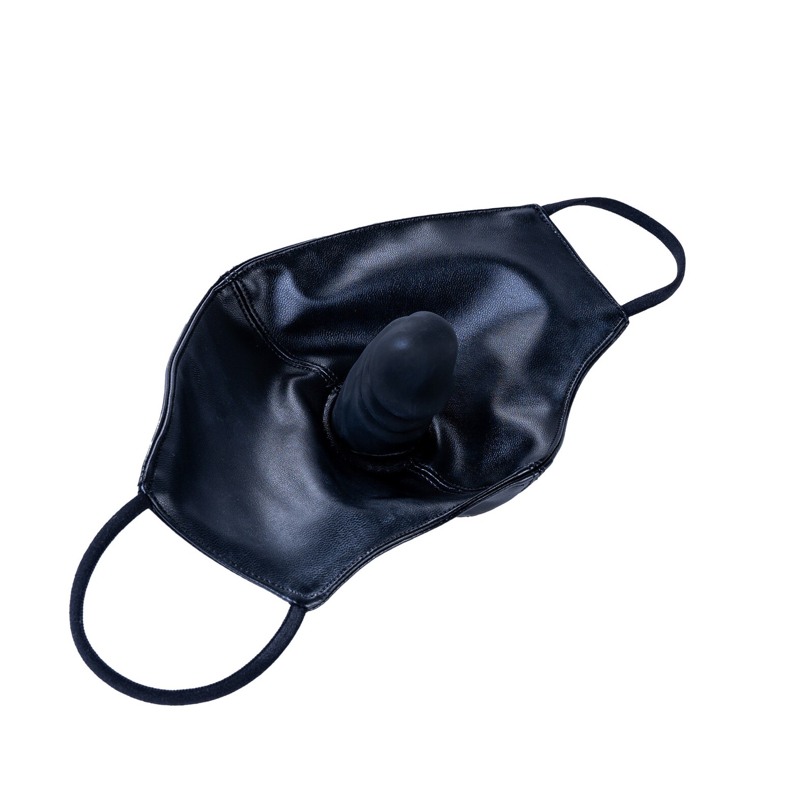 Leather Mask With Dildo Gag Mouth Gag Dildo Mask BDSM Muzzle - Etsy