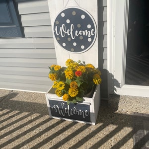Welcome sign door hanger SVG, door decor, cut file, welcome sign SVG, door hanger, laser file, welcome cut file, files for cutting machines