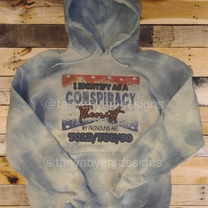 I identify as a conspiracy theorist PNG, conspiracy theory png,sublimation file, clipart, patriotic png, conspiracy digital download