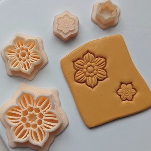 Daffodil Flowers - Polymer Clay Cutters