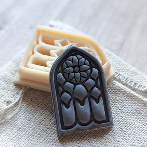 Gothic Window - clay jewellery cutters and stamps - Autumn and Halloween