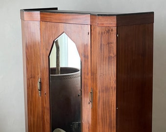 French Art Deco Cubist Wardrobe