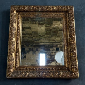 19th Century French Gold Gilt Mirror