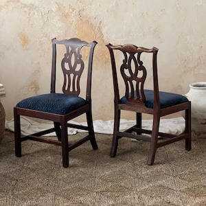 19th Century Pair of Chippendale Chairs