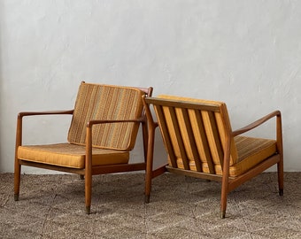 Pair Folke Ohlsson for Dux Lounge Chairs