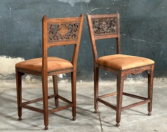 19th Century Pair of French Side Chairs