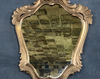 Italian Florentine Wood Gold Ornate Mirror - Etsy