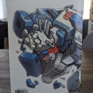 Rare TRANSFORMERS Volume 2 Issue 6 Retailer Incentive Comic Book ULTRA MAGNUS Gatefold Cover by Pat Lee image 2