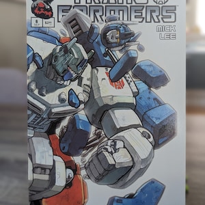 Rare TRANSFORMERS Volume 2 Issue 6 Retailer Incentive Comic Book ULTRA MAGNUS Gatefold Cover by Pat Lee image 1