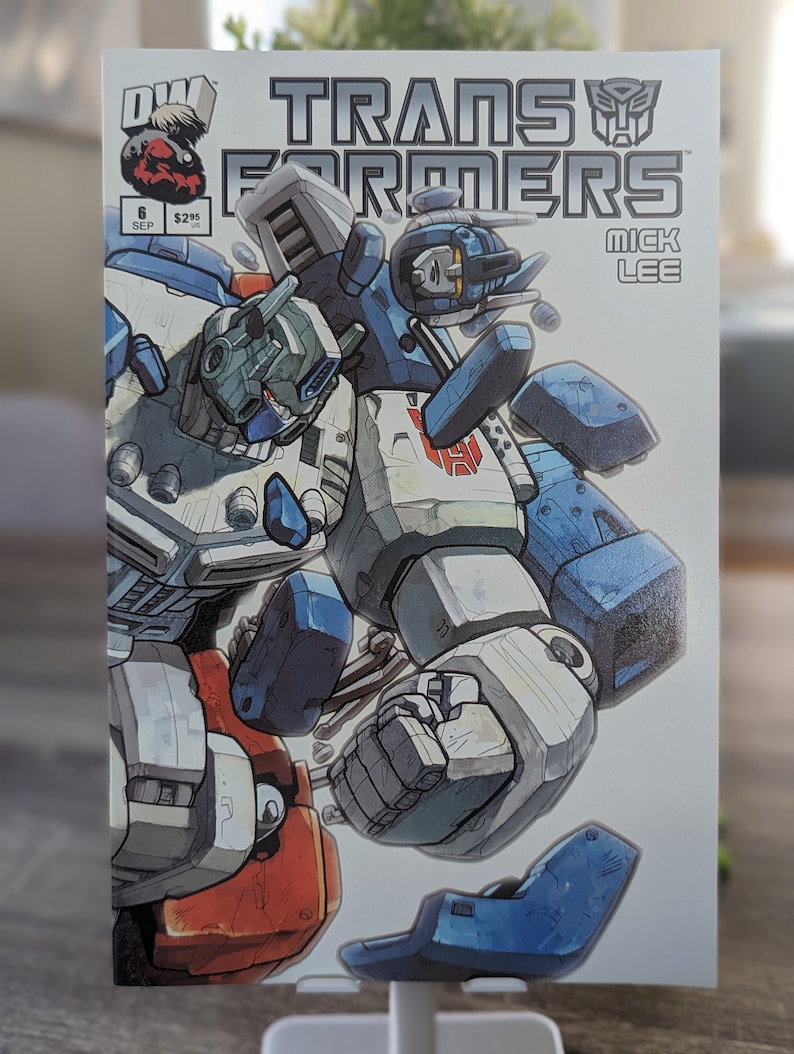 Rare TRANSFORMERS Volume 2 Issue 6 Retailer Incentive Comic Book ULTRA MAGNUS Gatefold Cover by Pat Lee image 1