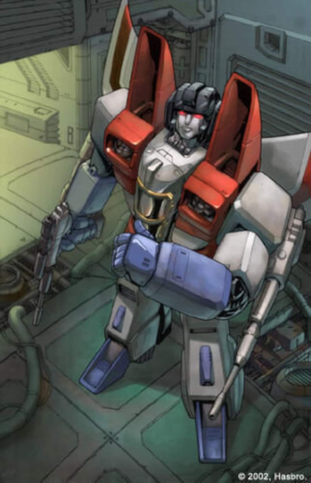 New Transformers Generation One G1 Starscream Decepticons Poster 27 X 39 From Dreamwave Art By