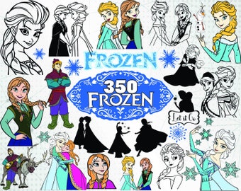 Download Elsa Silhouette Svg Etsy SVG Cut Files