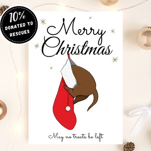 PRINTABLE Dog Christmas Card, Christmas Card for Dog Lovers, Christmas Card for Dog Owners, Funny Christmas Card, Cute Christmas Card, Gift