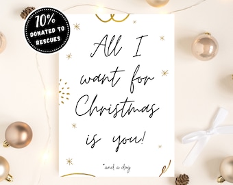 PRINTABLE Boyfriend Christmas Card, Funny Christmas Card, Christmas Card for Him, Christmas Card for Husband, Merry Christmas Card, Gift