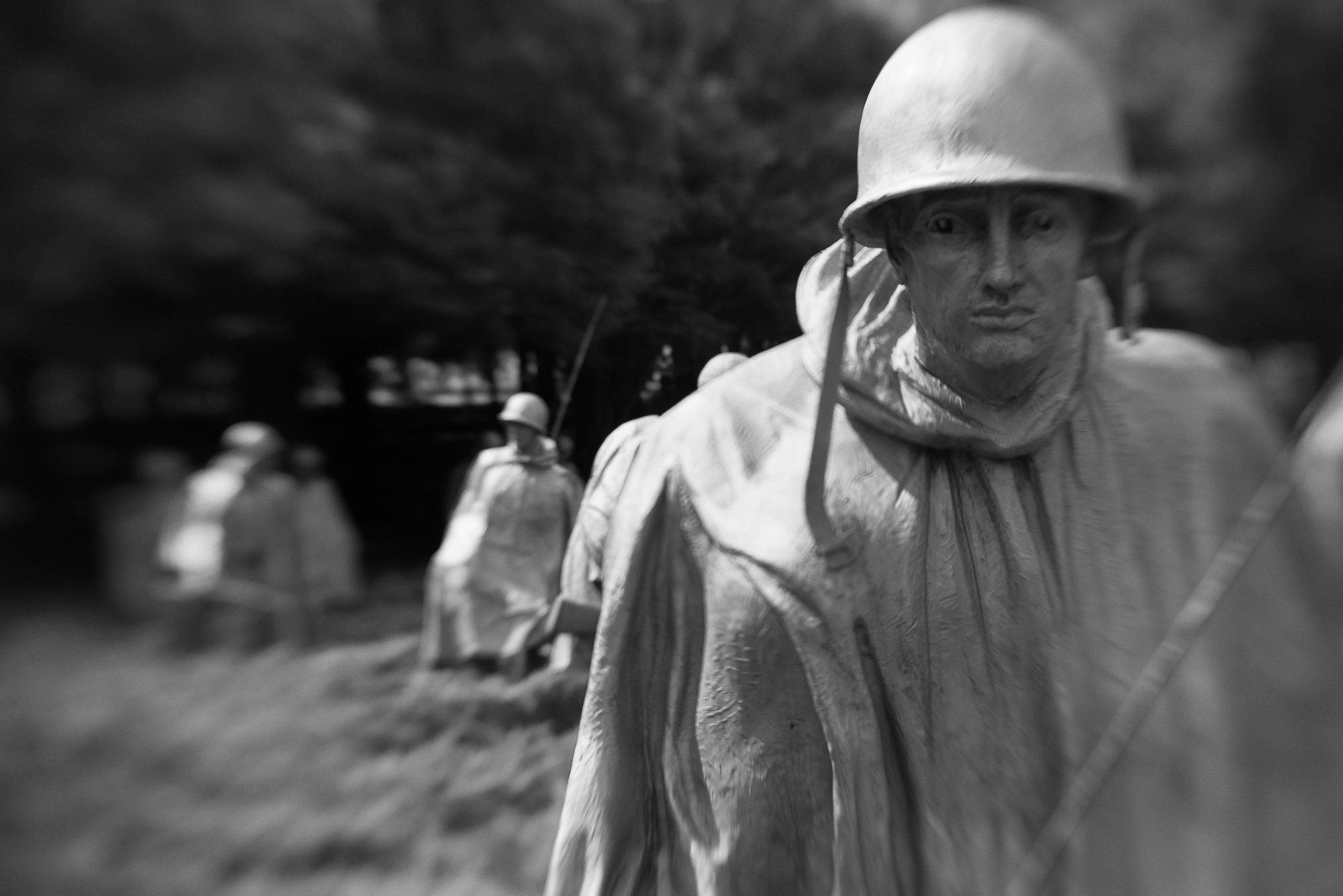 Fine Art Photo Of Korean War Memorial Washington DC Monuments Etsy