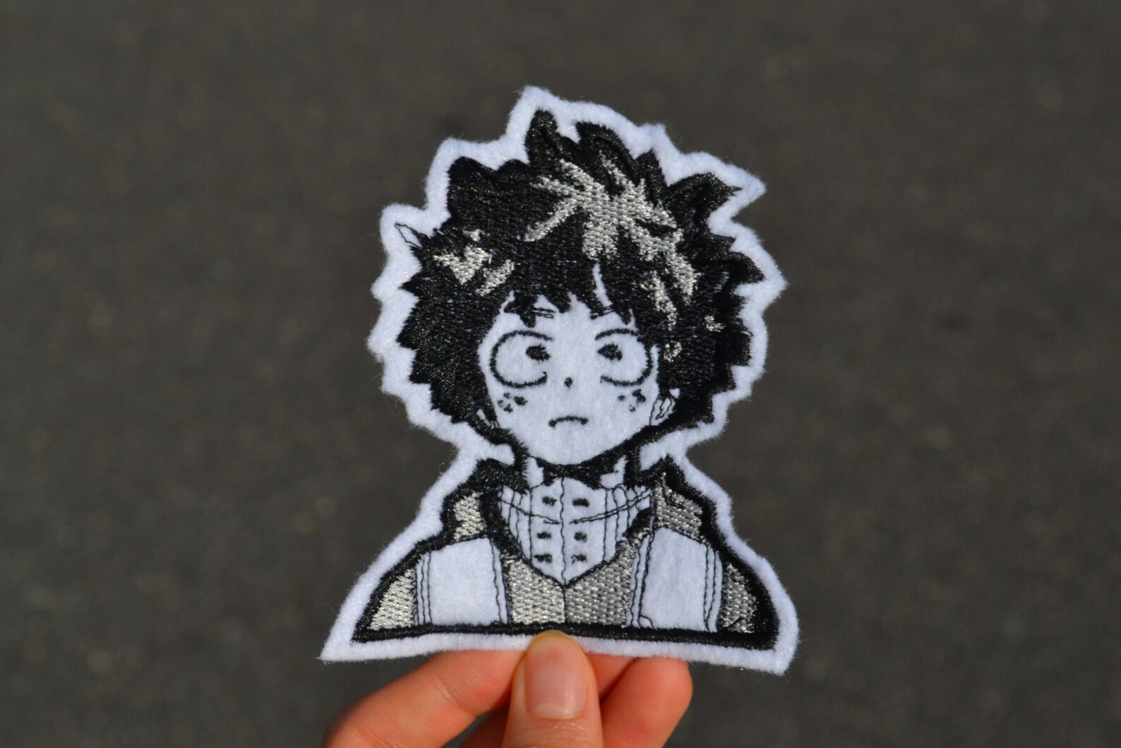 Mha anime iron on patch Dabi Edgy anime boy patch Broccoli | Etsy