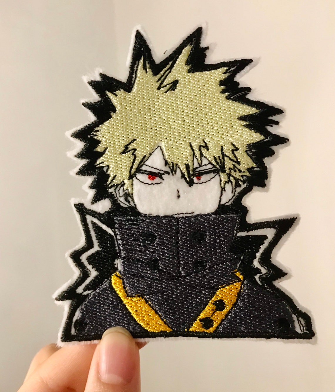 Mha anime iron on patch god explosion chibi | Etsy