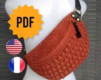 Video Tutorial + Patrones De Bolsas De Ganchillo- Riñonera PUFFY- Bolsa De Ganchillo Fácil- Riñonera De Ganchillo- Ganchillo Para Principiantes- Patrón De Ganchillo Fácil