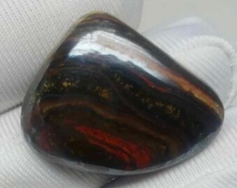 Iron Tiger Eye Cabochon, Beautiful Iron Tiger Eye Gemstone, Gemstone For Jewelry, Healing Crystals, Jewelry making, 25x22x6mm 33.80 Carat