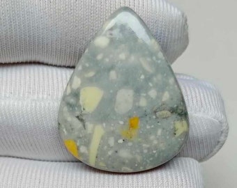 Maligano Jasper Cabochon, Natural Maligano Jasper Gemstone For Making Jewelry, Gemstone For Jewelry, Healing Crystals, 27x22x4mm 20.00 Carat