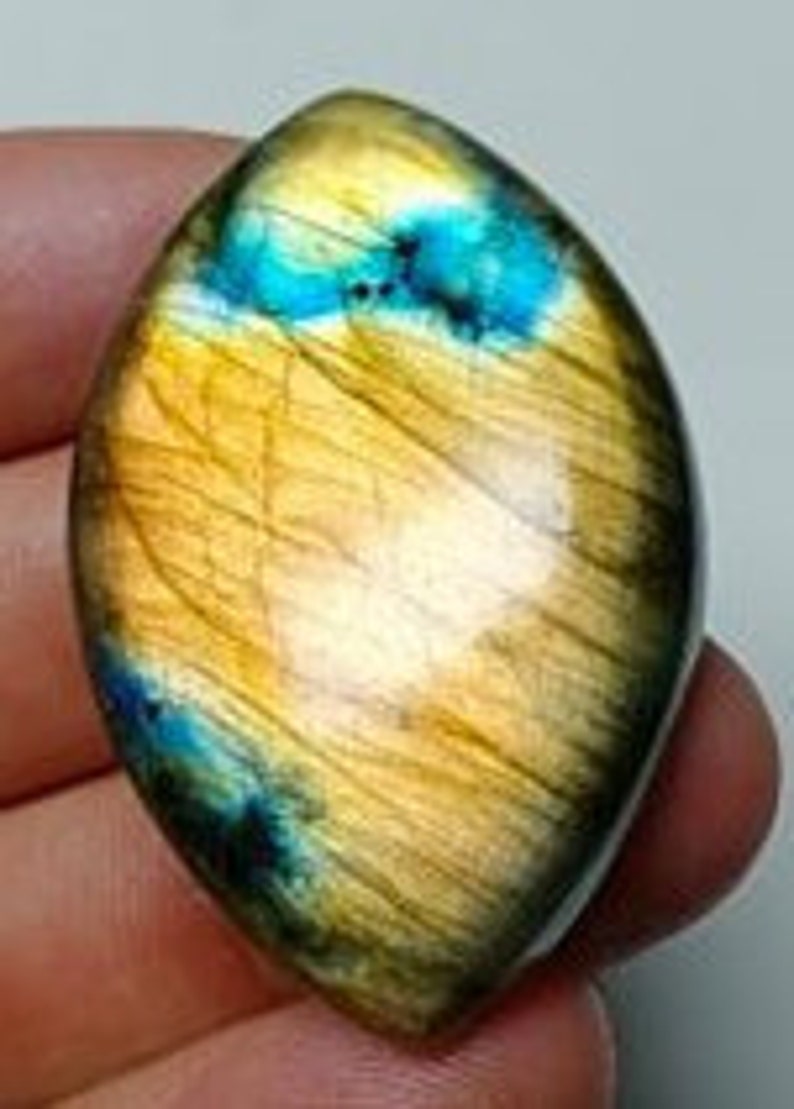 77.00 Cts Labradorite,Flashy Labradorite,Labradorite Gemstone,Multi Labradorite,Loose Gemstone,Natural Gemstone,Jewellery Making 45x29x7mm