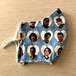 Love, Keanu Cotton Face Mask