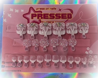 press on toe nails set of 20