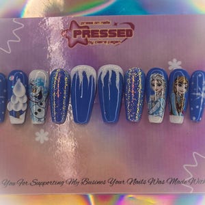 Christmas press on nails